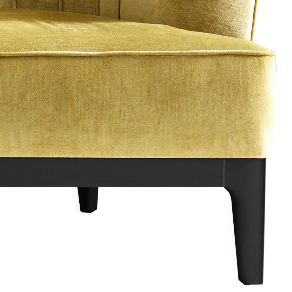 Design Polstersofa aus Buchenholz Grilli Kipling made Italy