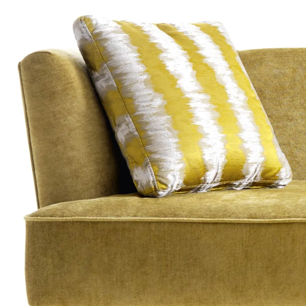 Design Polstersofa aus Buchenholz Grilli Kipling made Italy