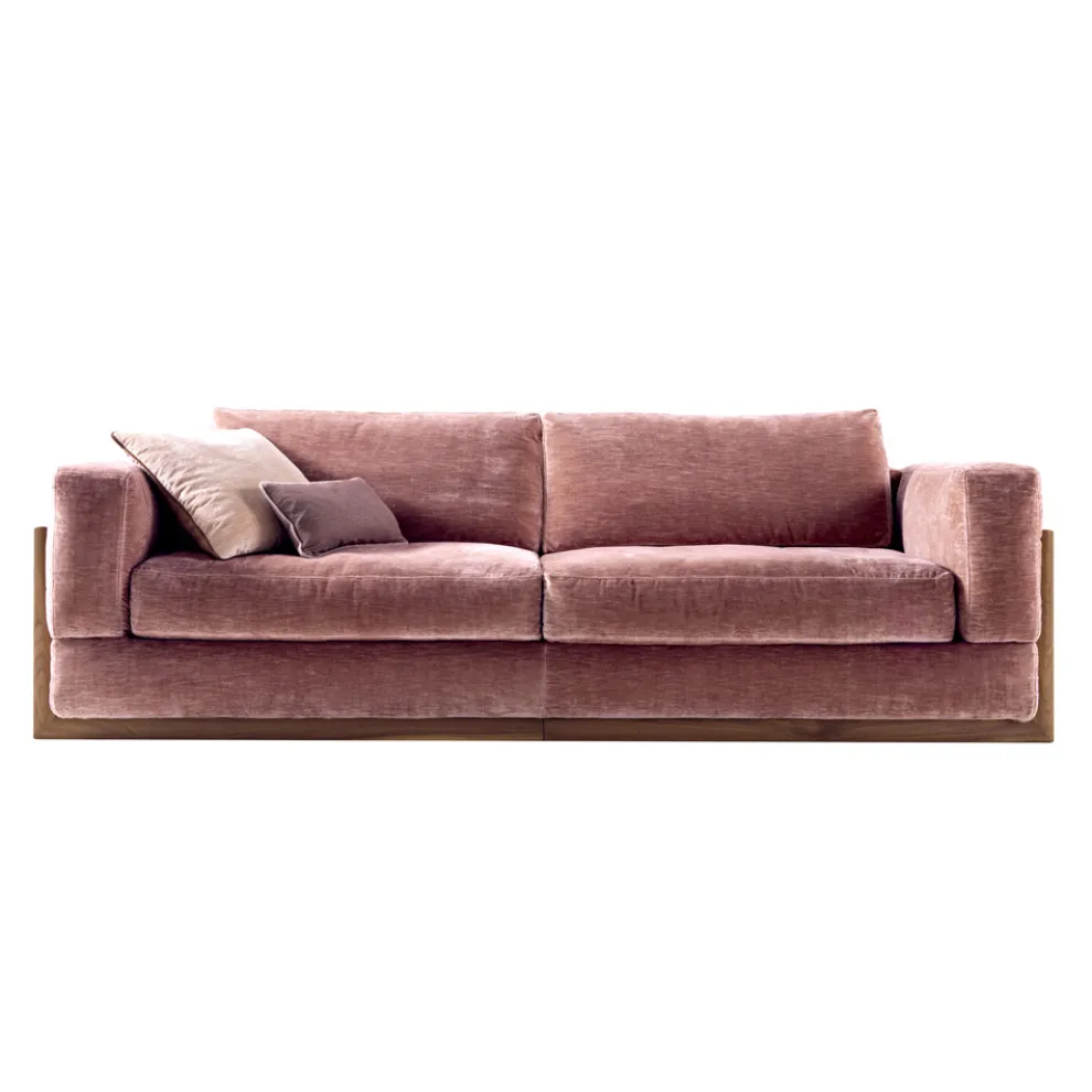 Design Polstersofa Dreisitzer Grilli York in Italien hergestellt