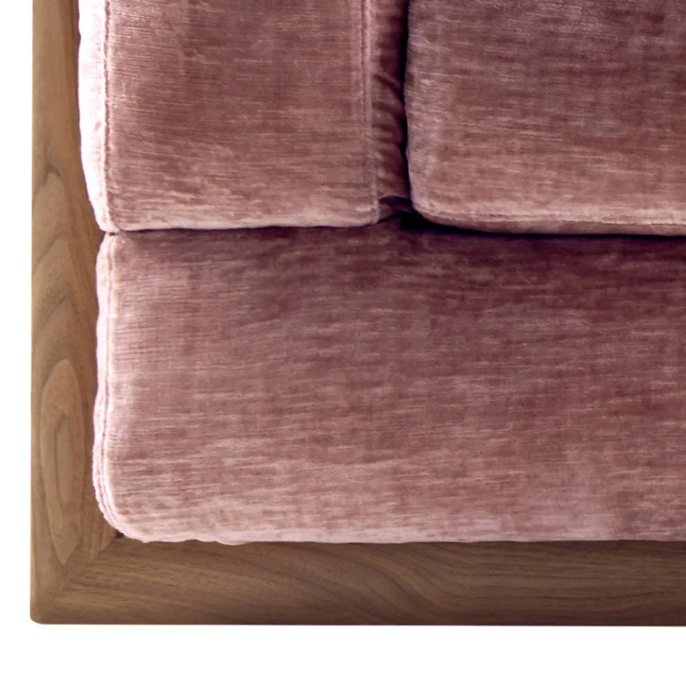 Design Polstersofa Dreisitzer Grilli York in Italien hergestellt