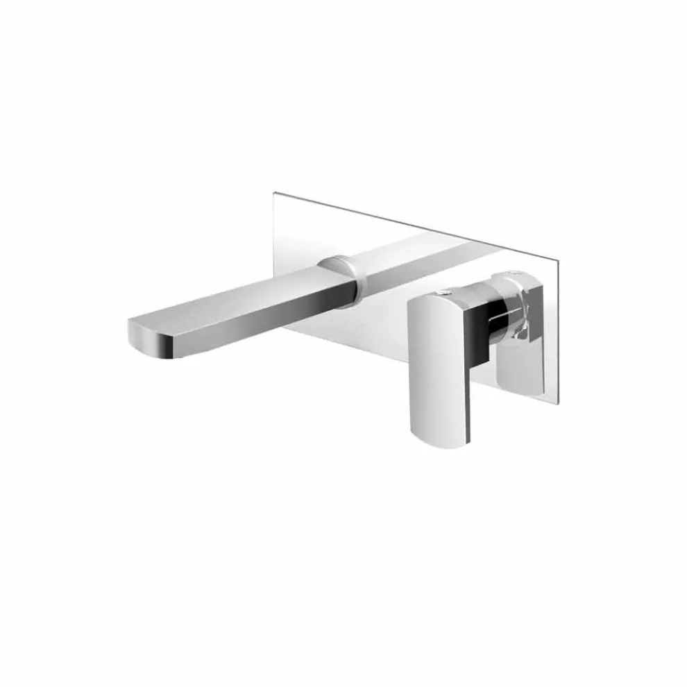Design Wandmischerhahn, Einzelplatte Made in Italy - Sika