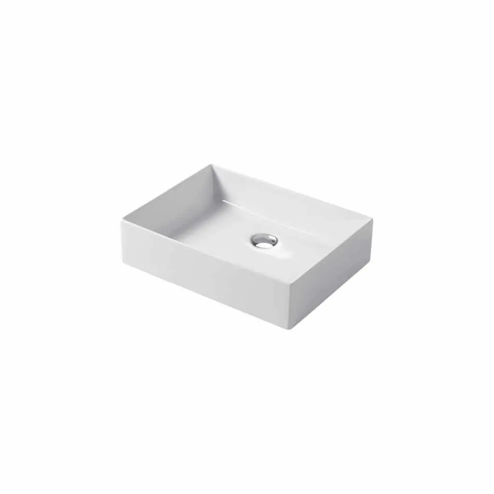 Design-Aufsatzwaschbecken aus weißer oder farbiger Keramik Leivi