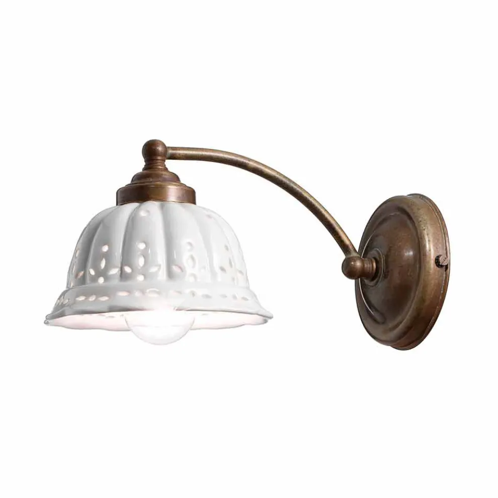 Designer Wandstrahler im Liberty Stil  Anita Il Fanale