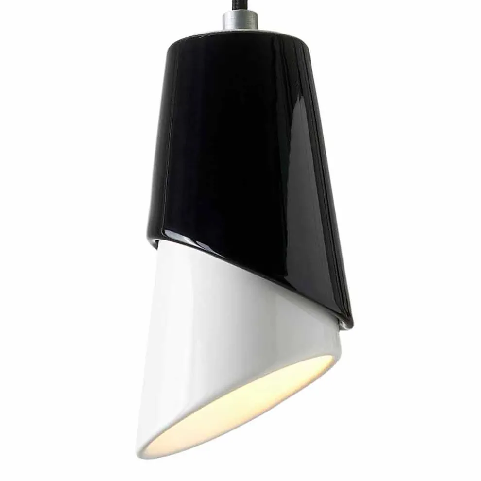 Design-Pendelleuchte aus Keramik, hergestellt in Italien, Asien