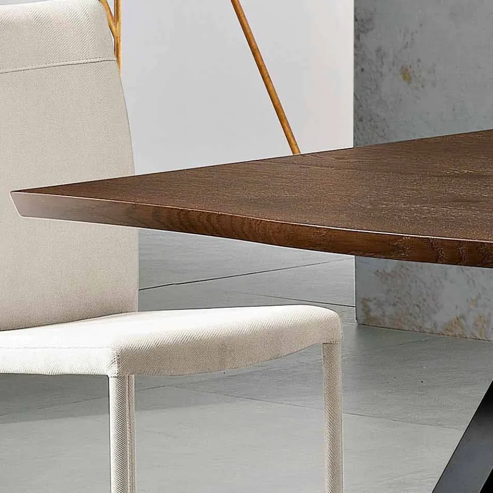 Designtisch aus MDF Holz made in Italy, Wilmer