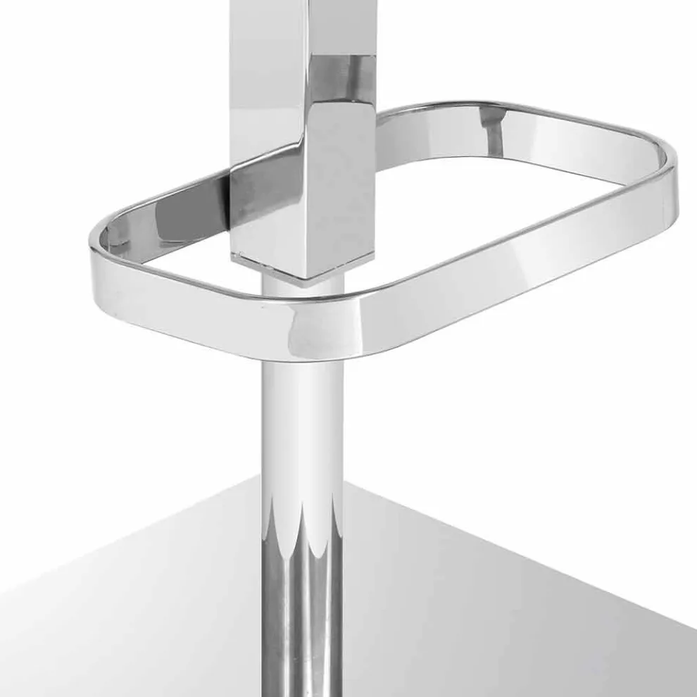 Drehhocker mit Rücken, modernes Design, Gord mit H. 113cm