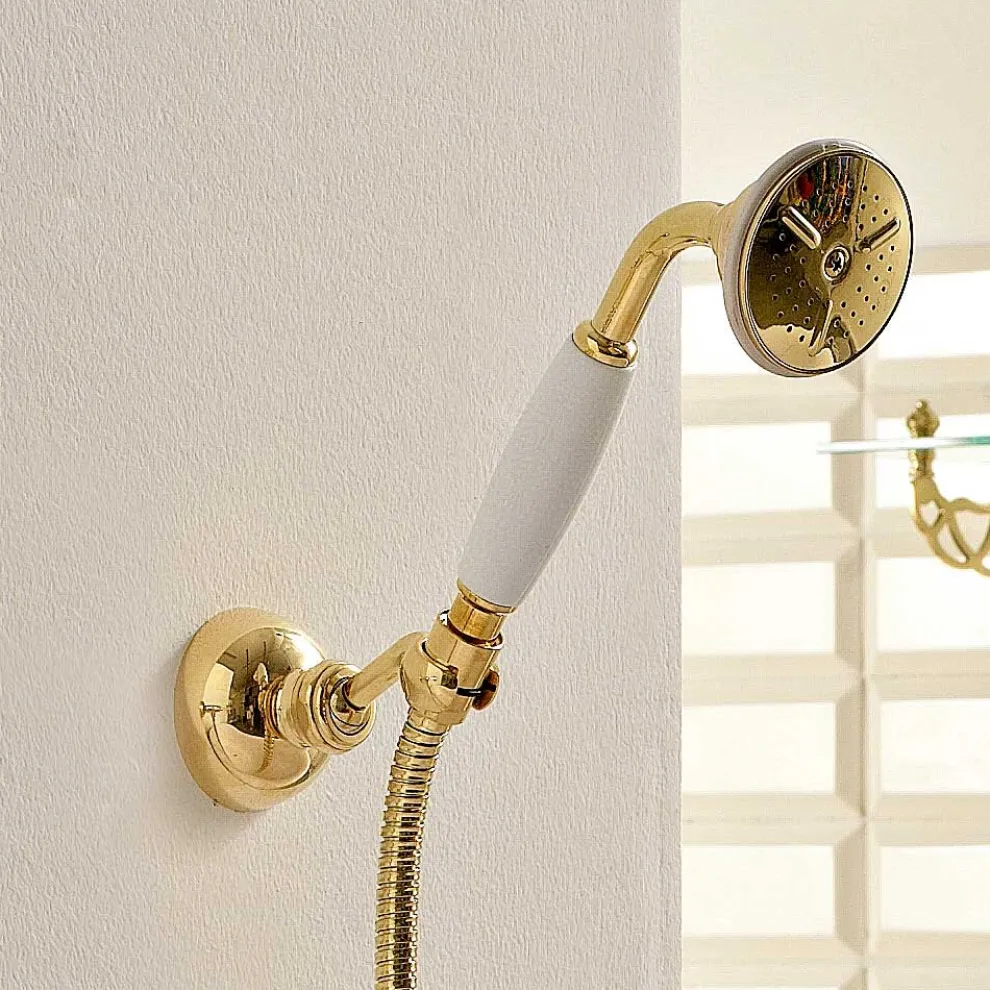 Duschgruppe im Vintage-Design aus Messing, hergestellt in Italien – Katerina