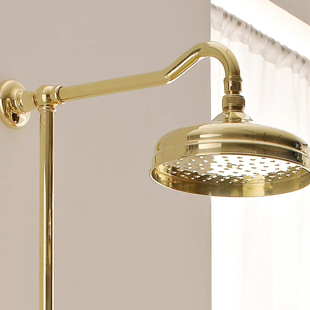 Duschgruppe mit Messingstange Vintage Made in Italy – Katerina