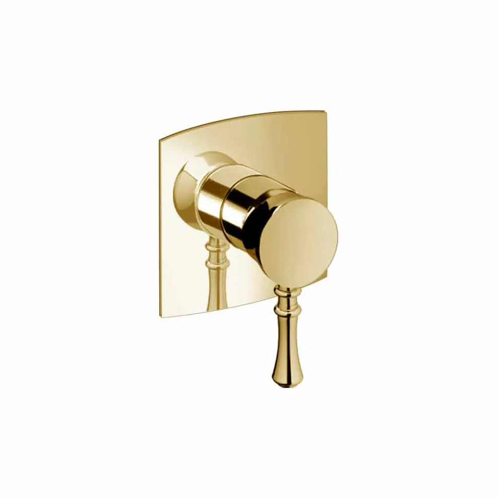 Eingebauter Duschmischer aus Messing Modernes Design Made in Italy - Neno