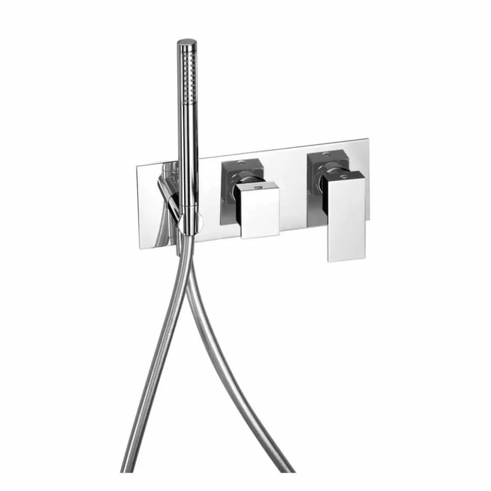 Eingebauter Duschmischer mit Messingumlenker Made in Italy - Panela