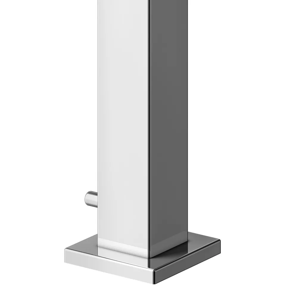 Einhebel-Waschtischmischer aus verchromtem Messing - Erik