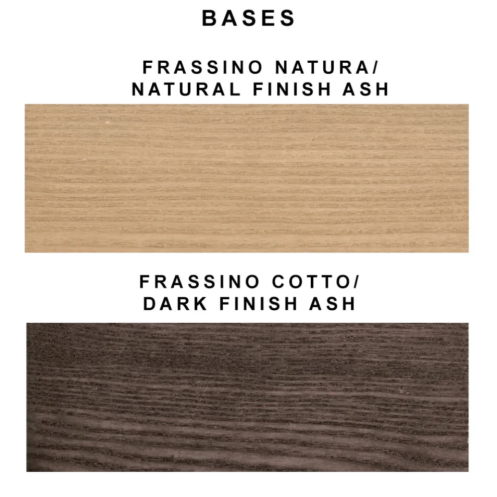 Eleganter Stuhl mit modernem Design aus farbigem Samt und Holz - Bizet