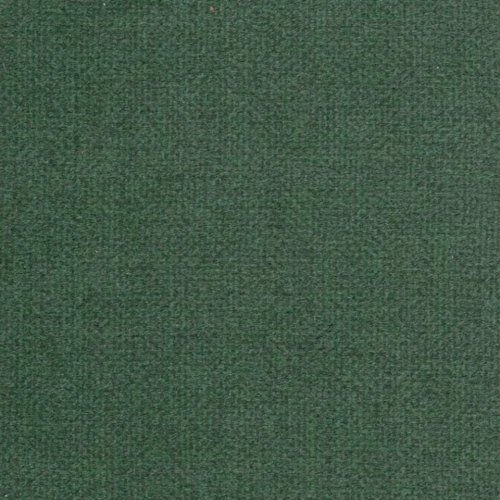 Eleganter Wohnzimmersessel aus farbigem Stoff und schwarzem Metall – Duchess