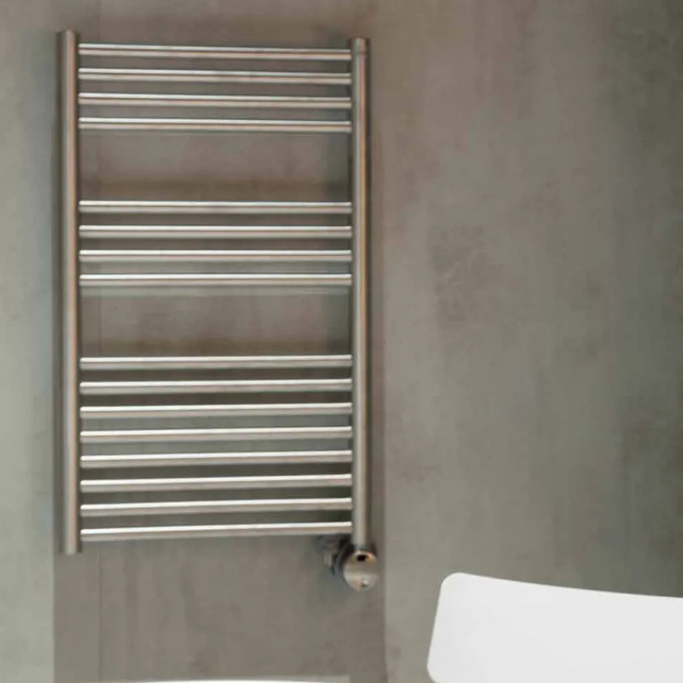 Elektrischer Handtuchwärmer für das vertikale Badezimmerdesign aus Stahl 300 W - Italo