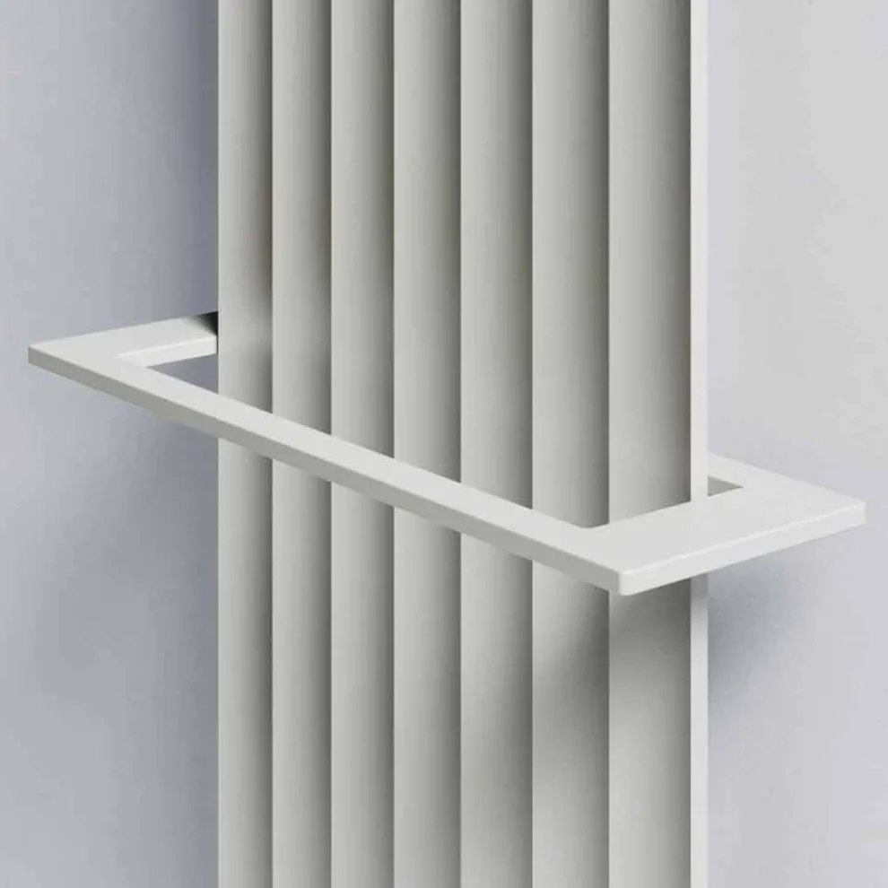 Elektrisches Wandheizkörperdesign in modernem Aluminium 1000 W - 100 Leitungen