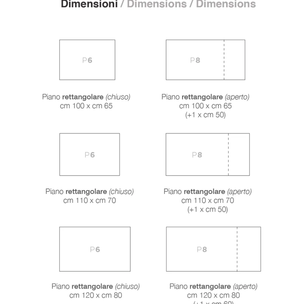Esstisch aus Metall auf 180 cm ausziehbar Made in Italy - Beatrise