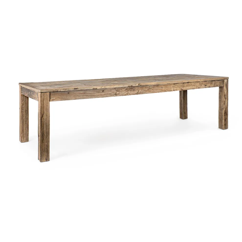 Esstisch aus recyceltem Ulmenholz Klassisches Design Homemotion - Badia