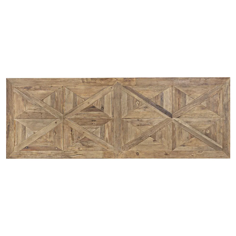 Esstisch aus recyceltem Ulmenholz Klassisches Design Homemotion - Badia