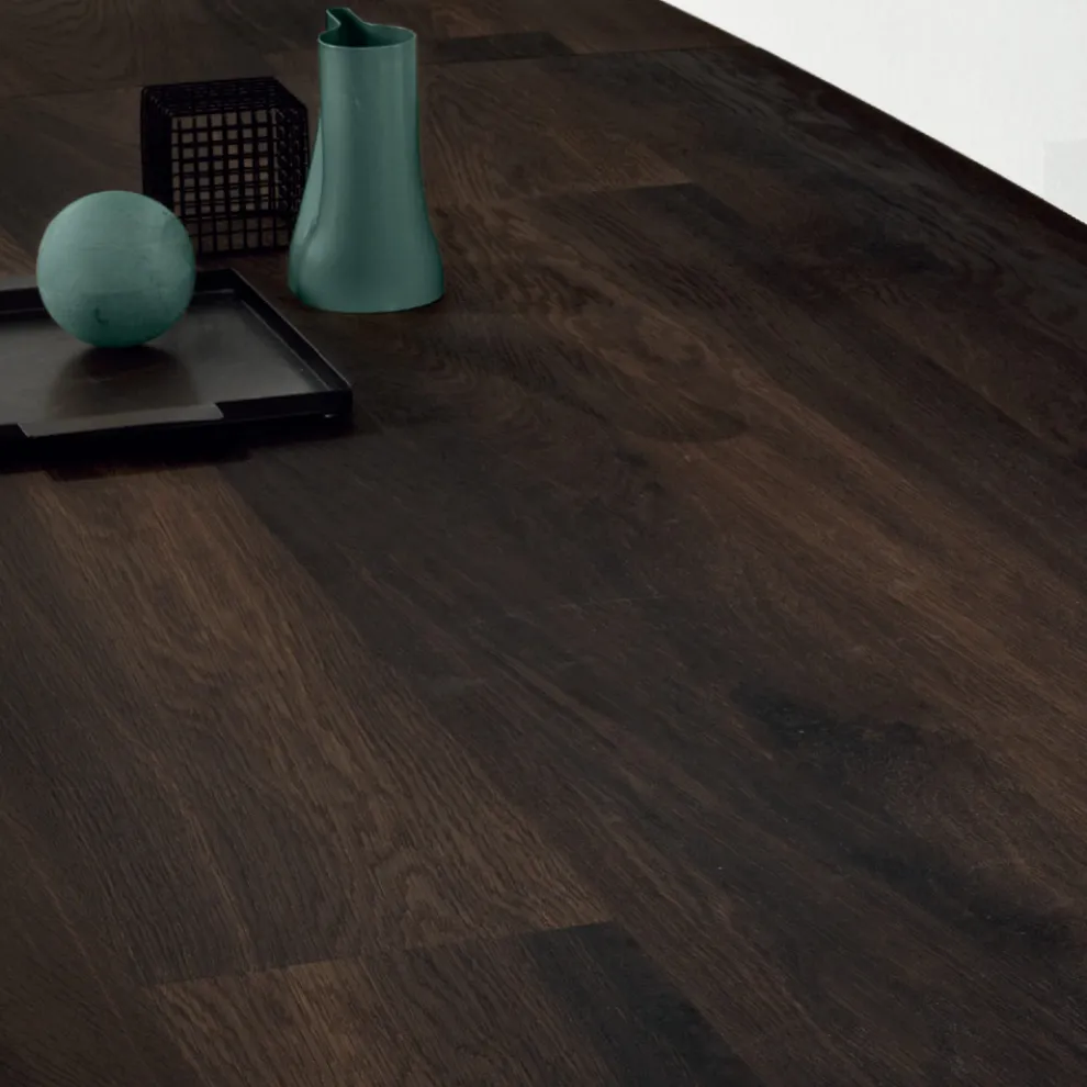 Esstisch mit Platte aus Eichenfurnier Made in Italy - Antonino