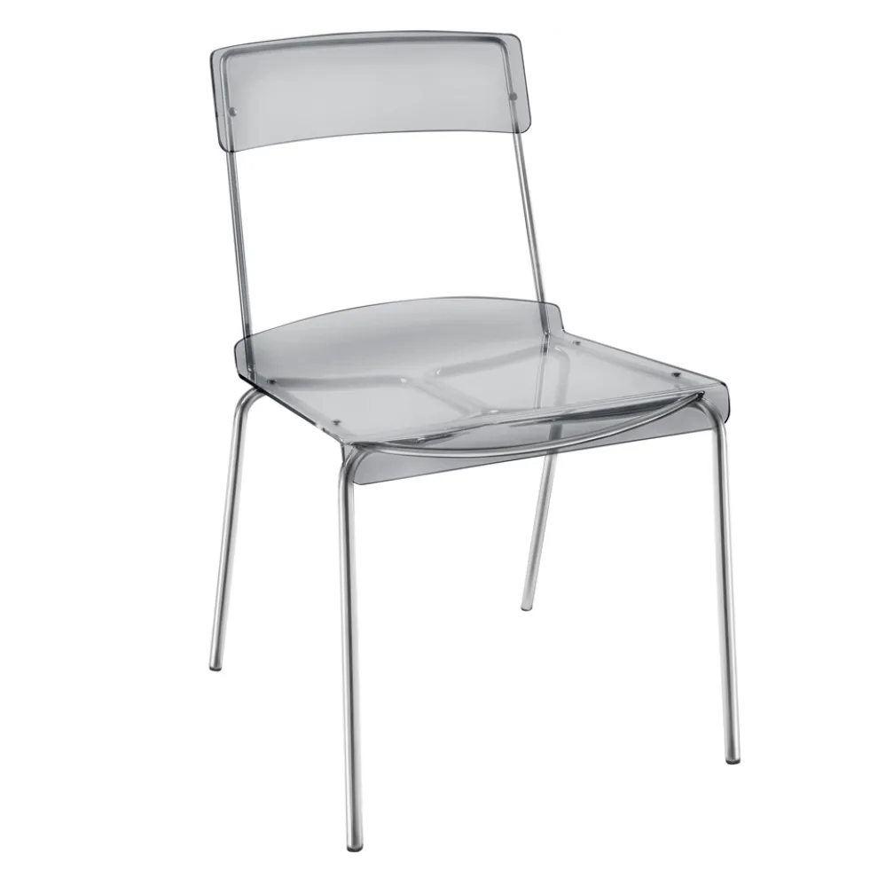 Esszimmerstuhl aus Plexiglas Made in Italy 2 Stück - Charlotte