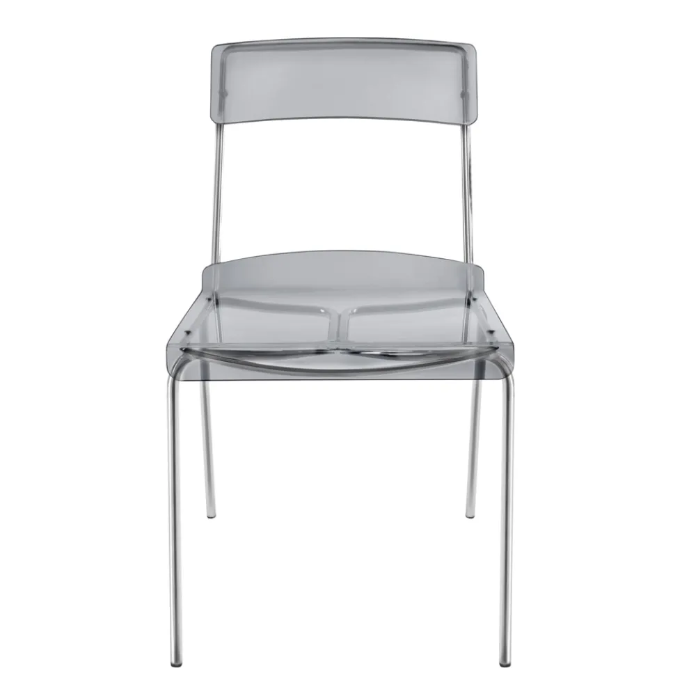 Esszimmerstuhl aus Plexiglas Made in Italy 2 Stück - Charlotte