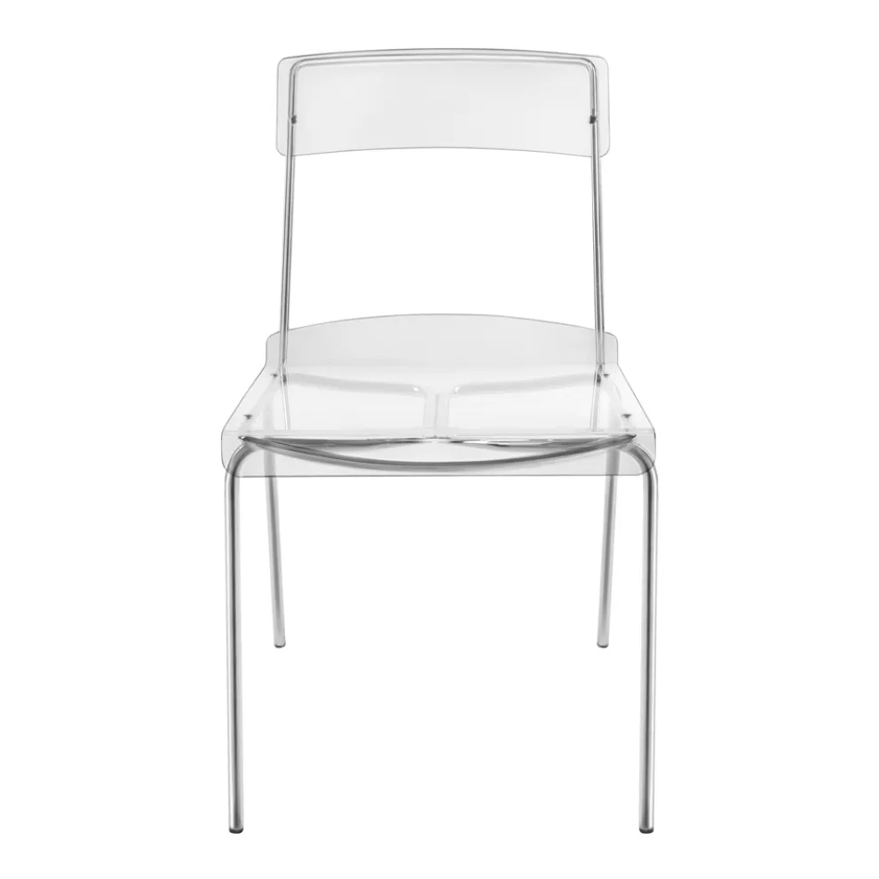 Esszimmerstuhl aus Plexiglas Made in Italy 2 Stück - Charlotte