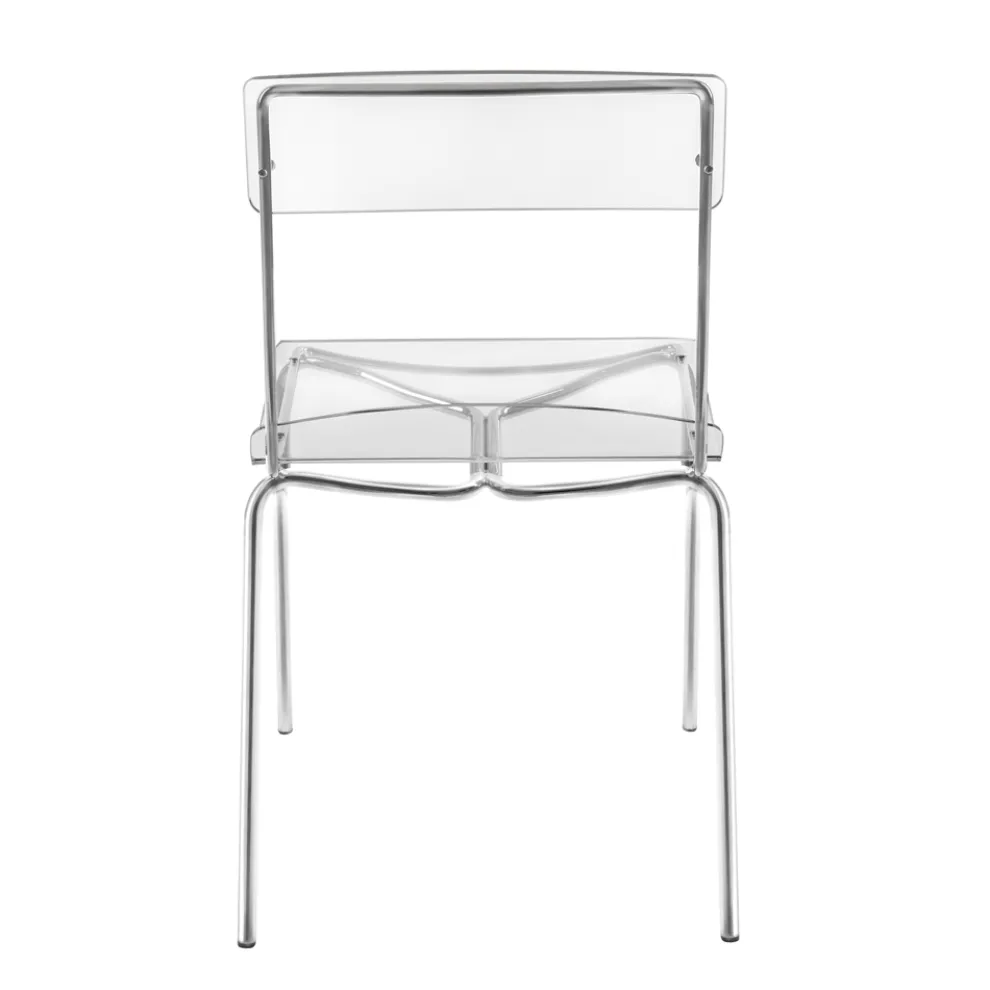 Esszimmerstuhl aus Plexiglas Made in Italy 2 Stück - Charlotte