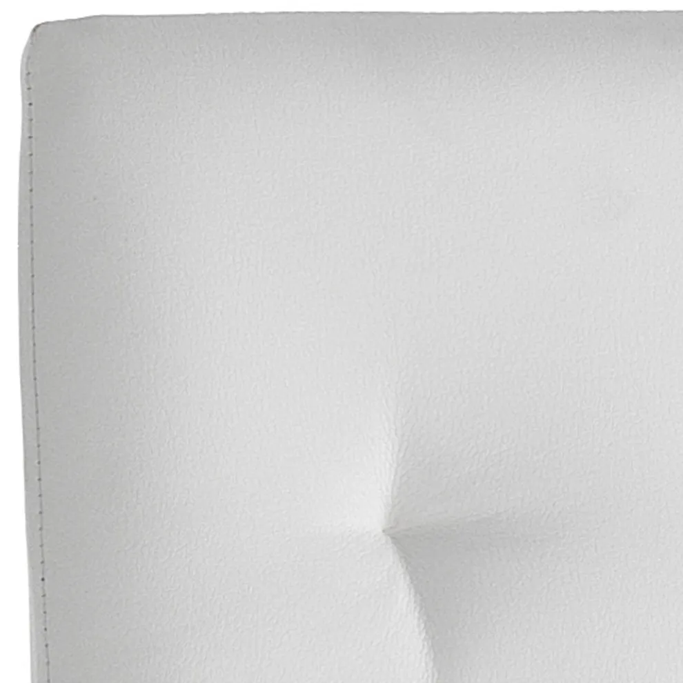 Esszimmerstuhl aus Leder und lackiertem Metall 4-teilig - Gunter