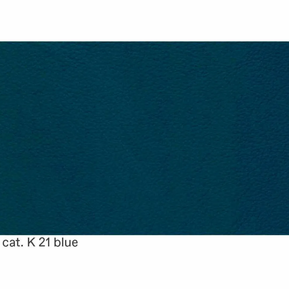 Esszimmerstuhl aus verchromtem Stahl und Leder Made in Italy - Beniamino