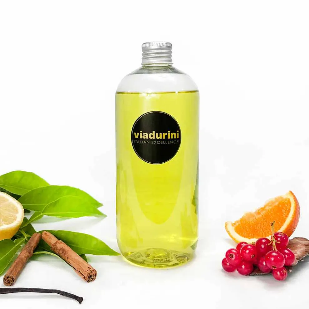 Raumduft Nachfüller Mandarin-Zimt 500 ml oder 1 lt - Maddalena