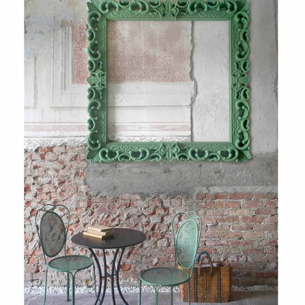 Farbiger dekorativer Wandrahmen Slide Frame Of Love, hergestellt in Italien