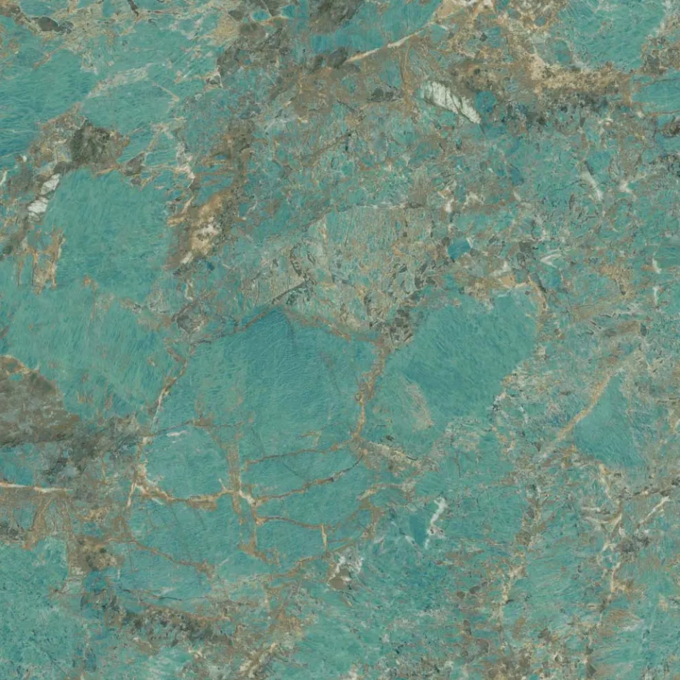 Fester Tisch mit tonnenförmiger Platte aus Keramik, hergestellt in Italien – Settimmio