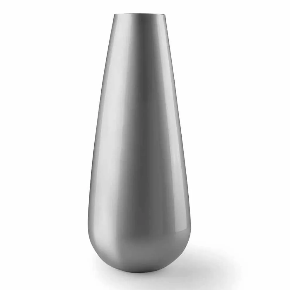Dekorative Designvase für den Außenbereich aus Polyethylen Made in Italy - Menea