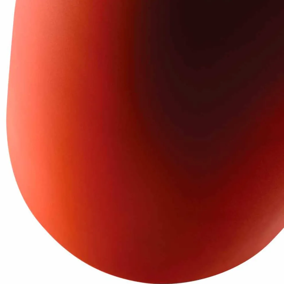 Dekorative Designvase für den Außenbereich aus Polyethylen Made in Italy - Menea