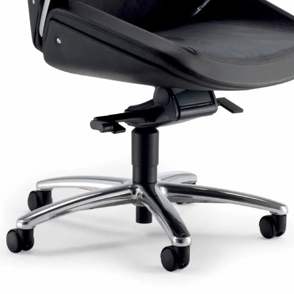 Chefsessel Bürostuhl aus Leder Ada Angelo Pinaffo & Gorgi