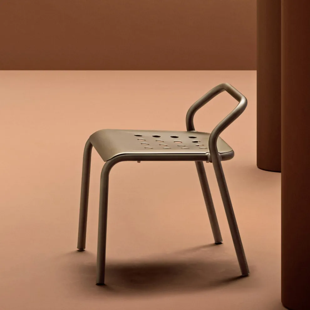 Gartenstuhl Aluminiumstruktur Made in Italy - Noss by Varaschin