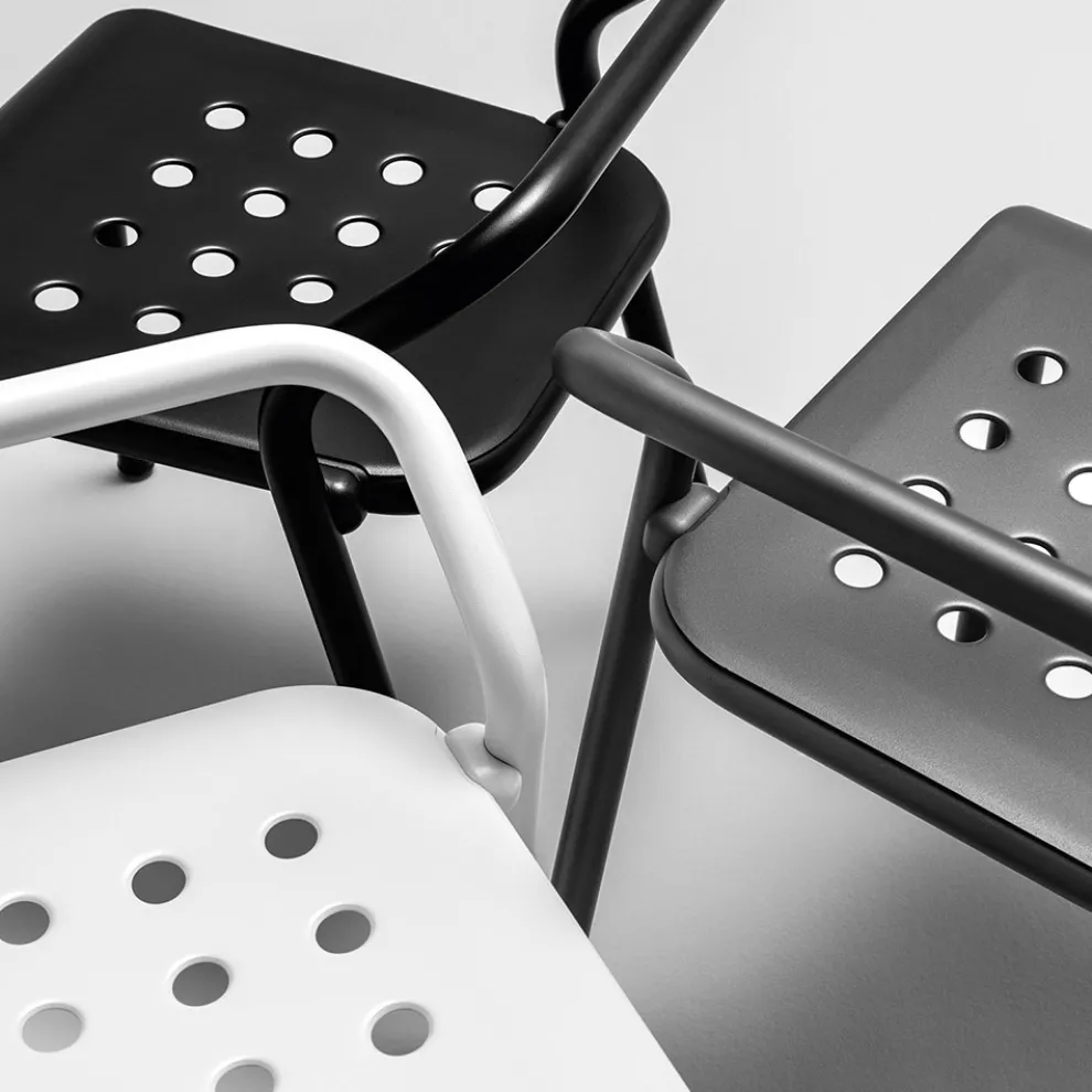 Gartenstuhl Aluminiumstruktur Made in Italy - Noss by Varaschin