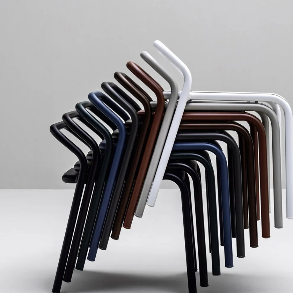 Gartenstuhl Aluminiumstruktur Made in Italy - Noss by Varaschin