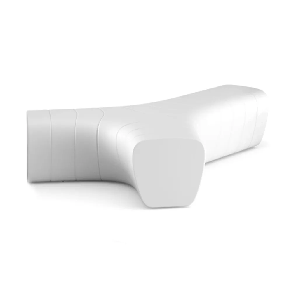 Bürosofa aus matt gefärbtem Polyethylen Made in Italy - Galatea