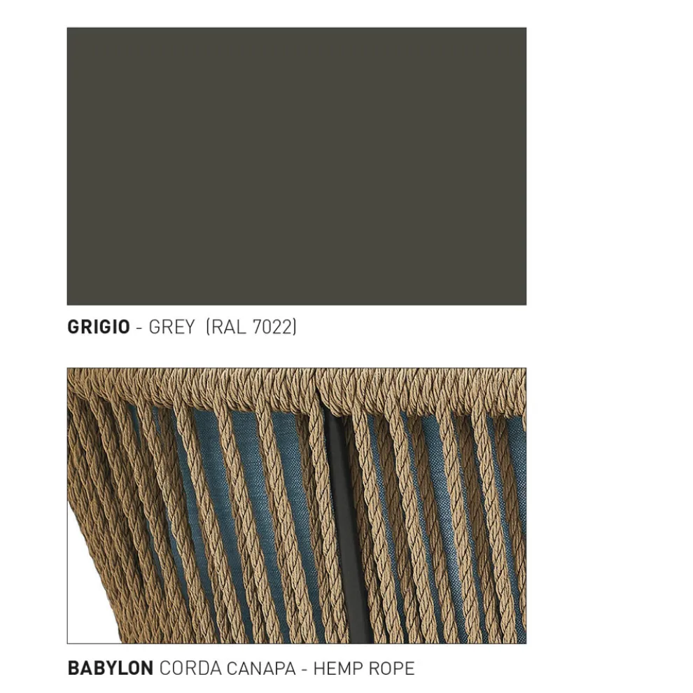 Gartenlampe aus Faser und Aluminium Made in Italy - Cricket von Varaschin