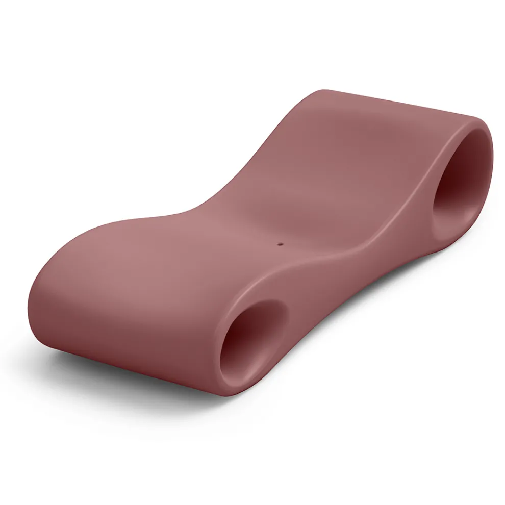 Gartenliege aus farbigem Polyethylen Made in Italy - Flores