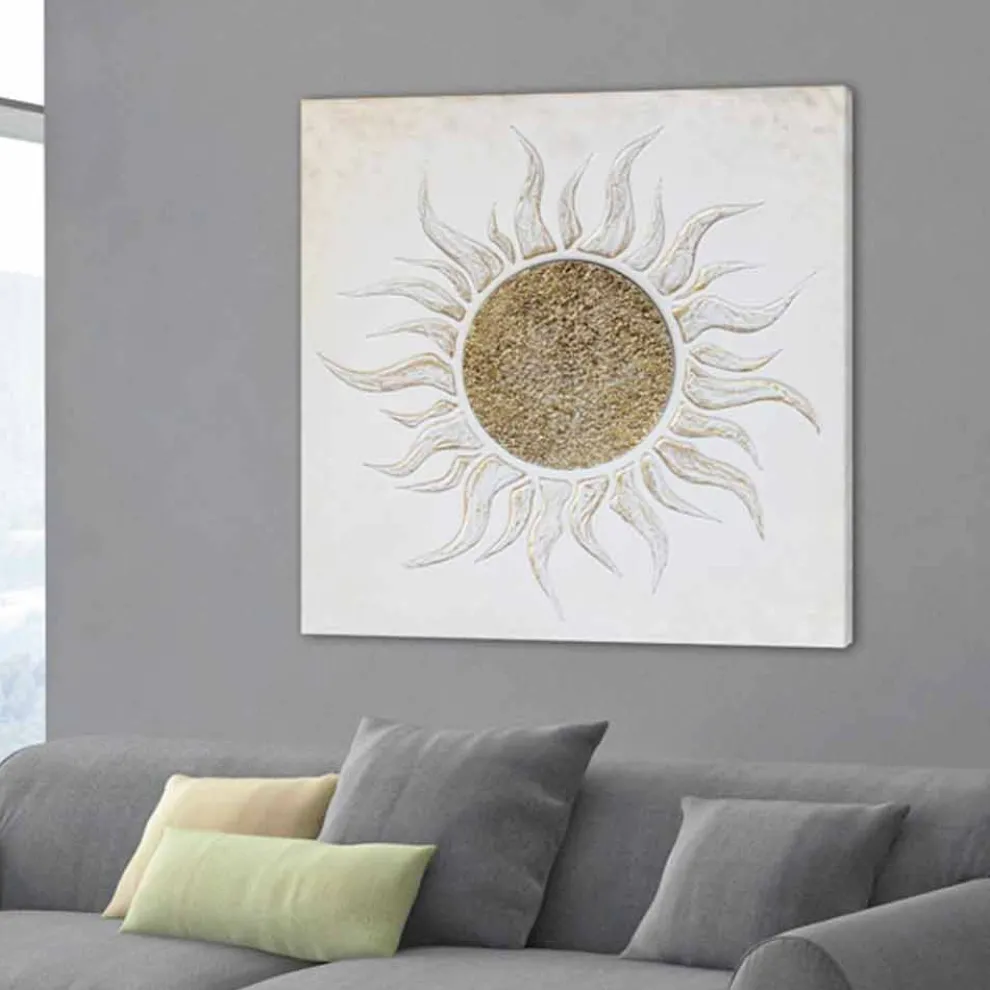 Gemälde modern handdekoriert Luis