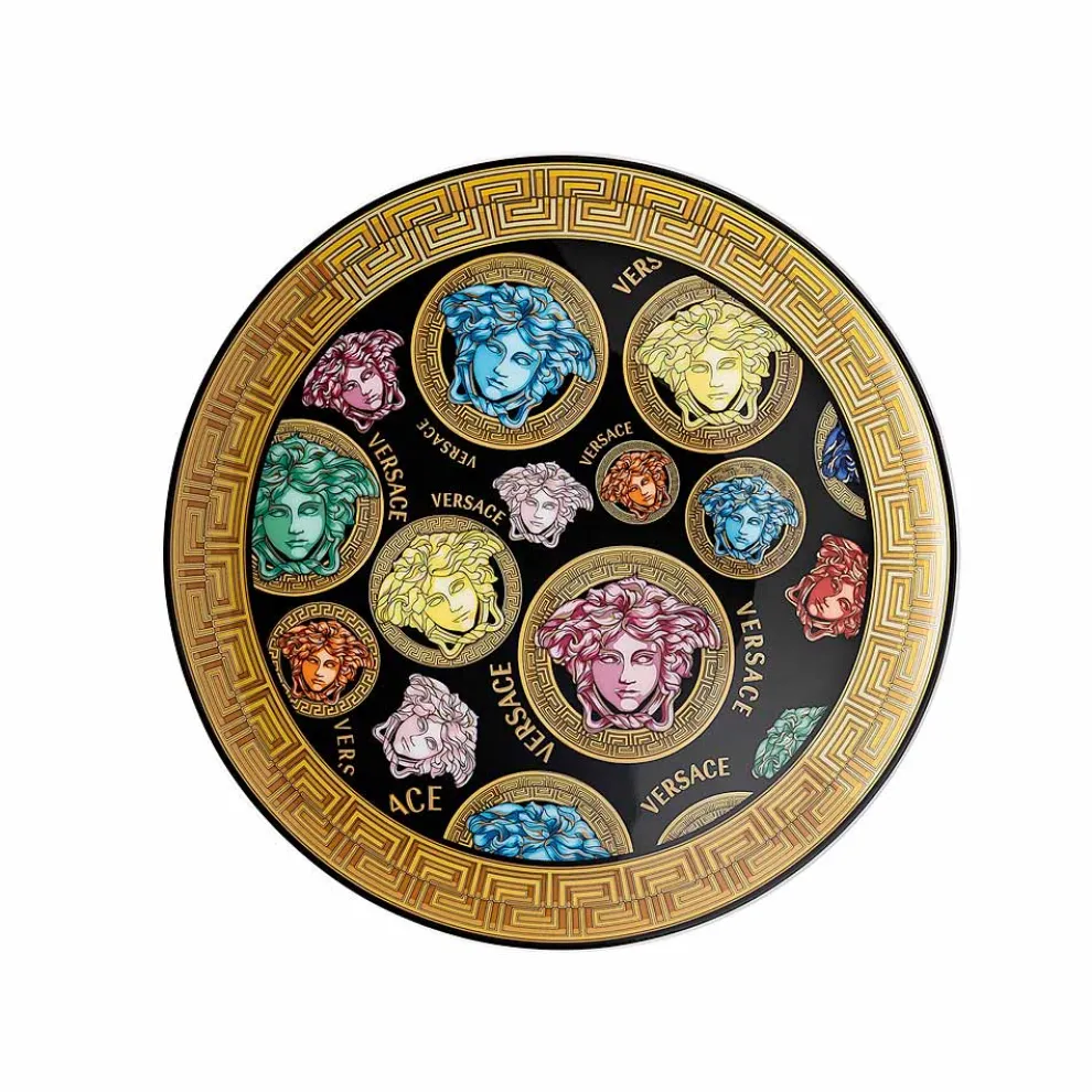 Rosenthal Versace Medusa Amplified Multicolor 4 Speiseteller - Amplifiedmulticolor