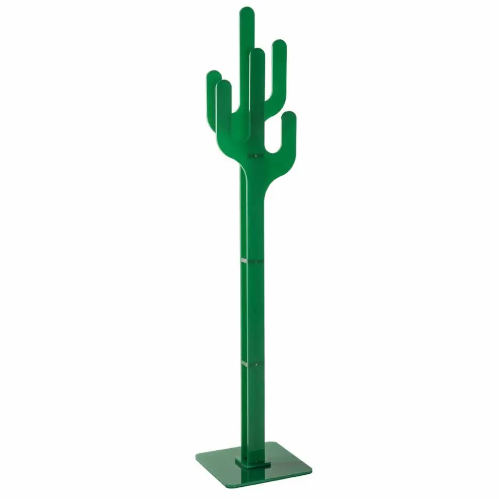 Grünes Garderobenständer des modernen Entwurfs des Kaktus, hergestellt in Italien