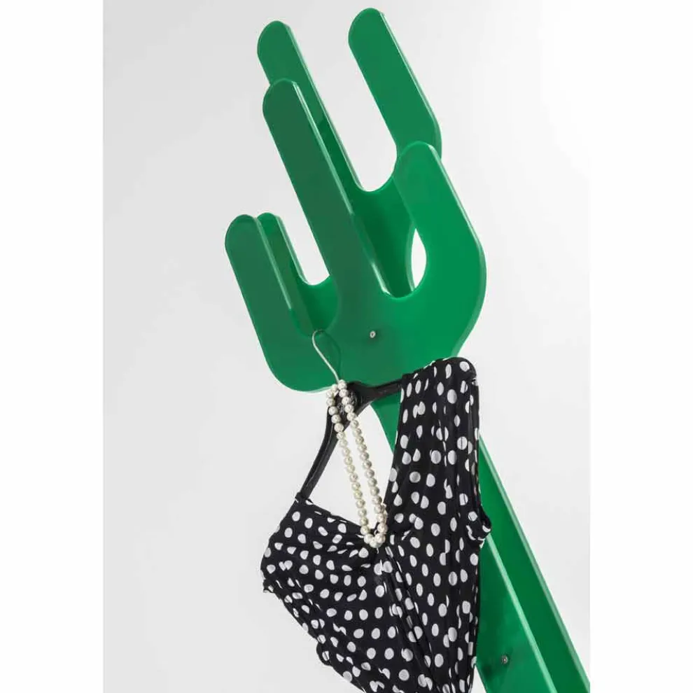 Grünes Garderobenständer des modernen Entwurfs des Kaktus, hergestellt in Italien