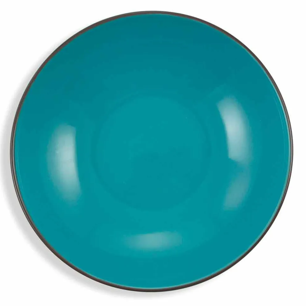 Geschirrset Porzellan Farbiges Porzellan Modern 18 Pieces - Timesquare