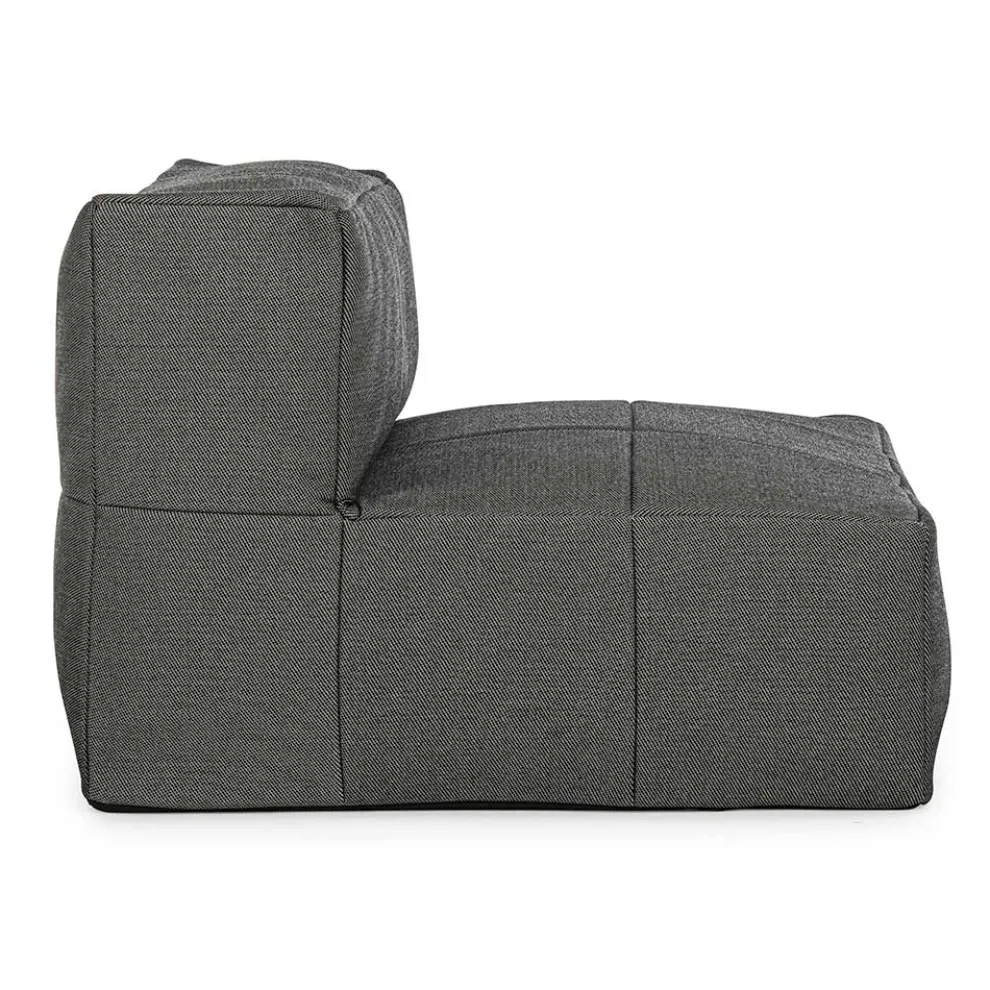 Outdoor-Sessel gepolstert in abnehmbarem Stoff, Homemotion - Lydia