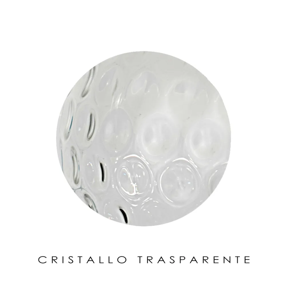 Handgefertigter Kronleuchter aus Venedig Glas und Metall - Bolle Balloton