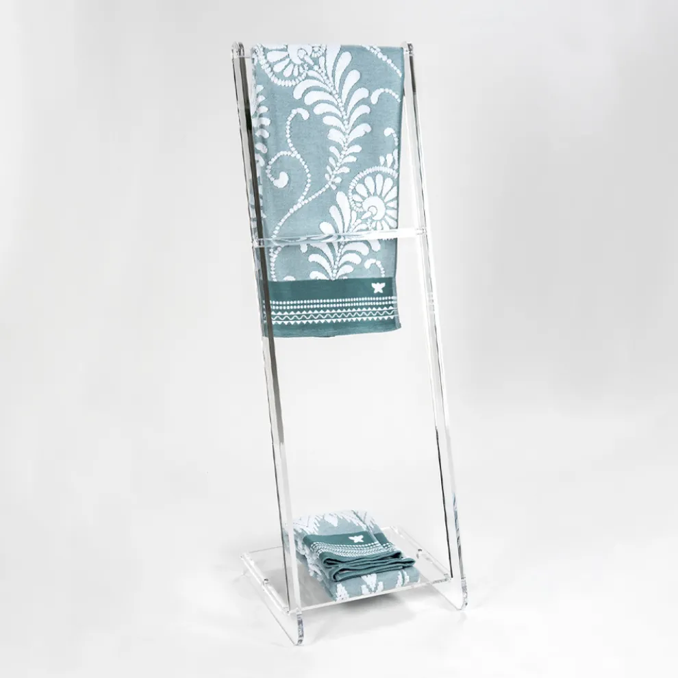 Handtuchhalter aus PMMA-Plexiglas, hergestellt in Italien – Tarzan