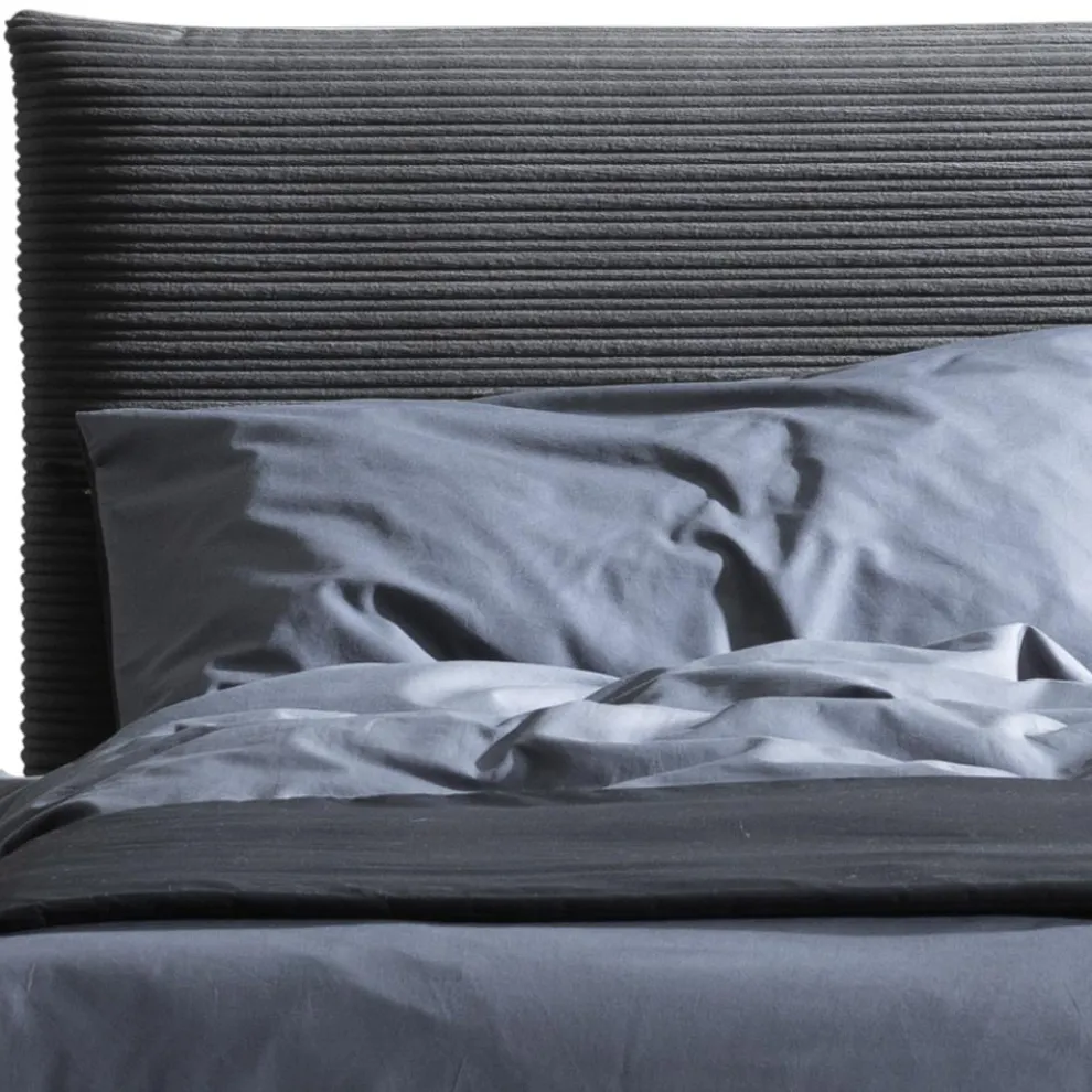 Doppelbett 160x190 mit kissenförmiger Polsterung - Brezze
